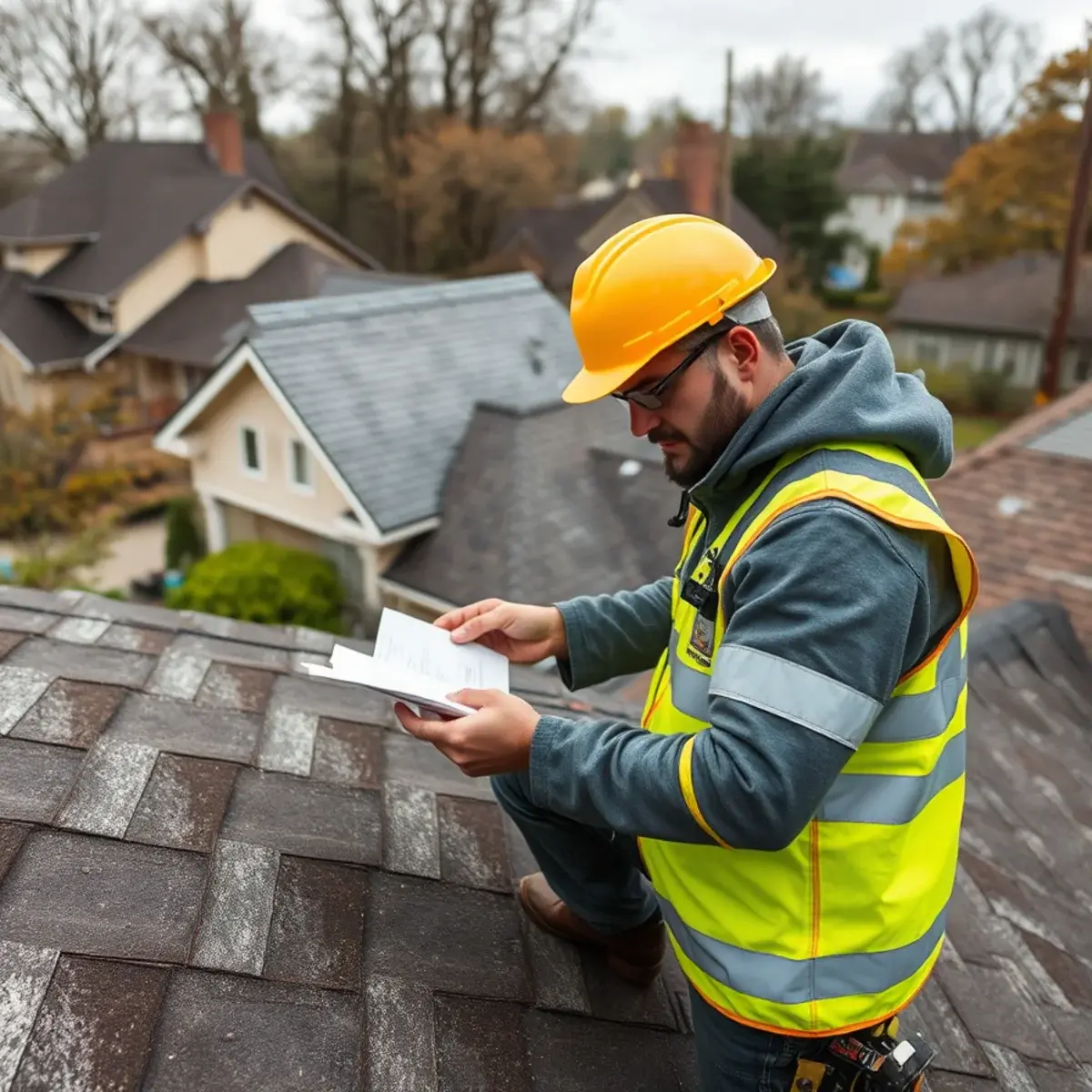 Storm damage roof repair near Bedford Hills, NY