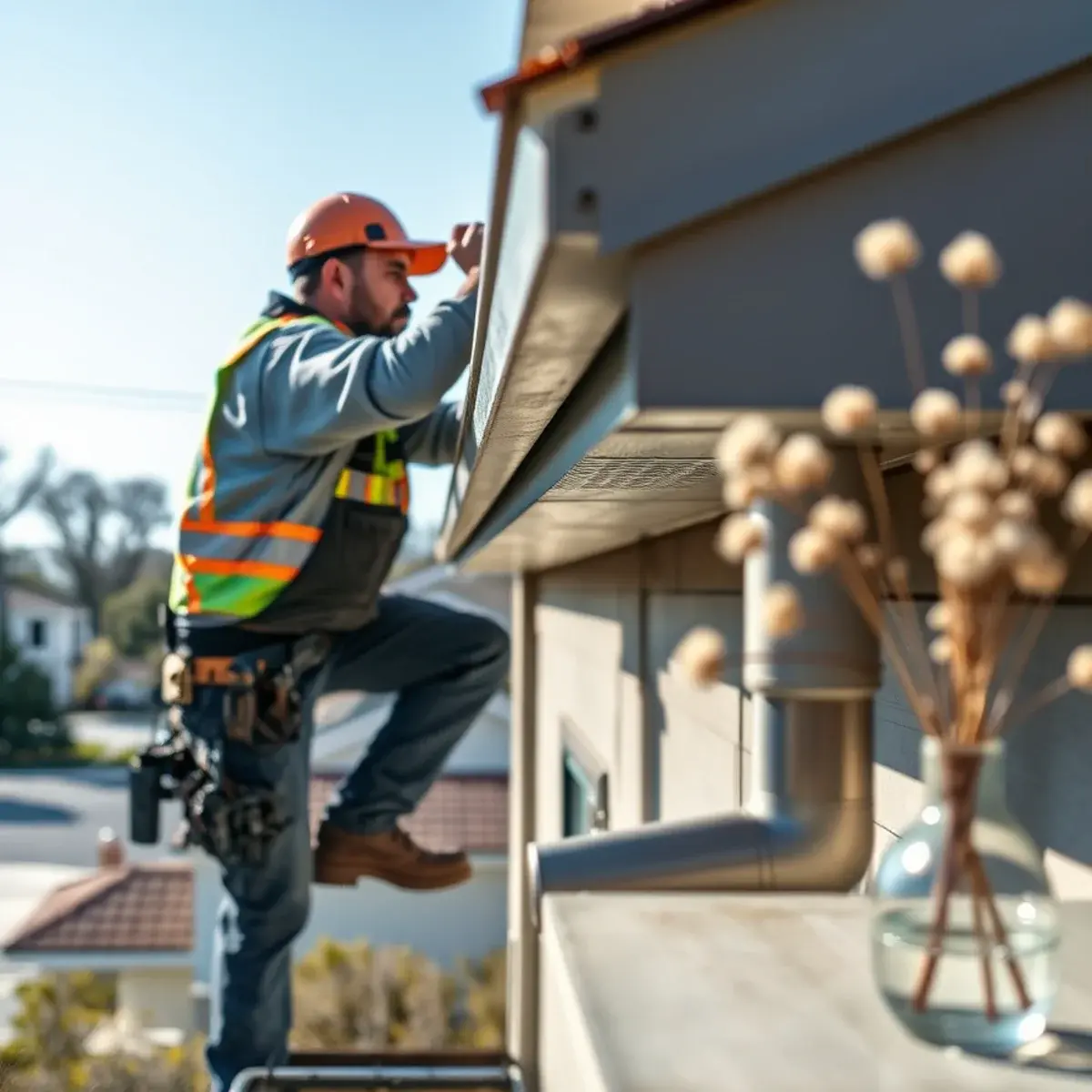Gutter protection and roof drainage work near Bellmore, NY