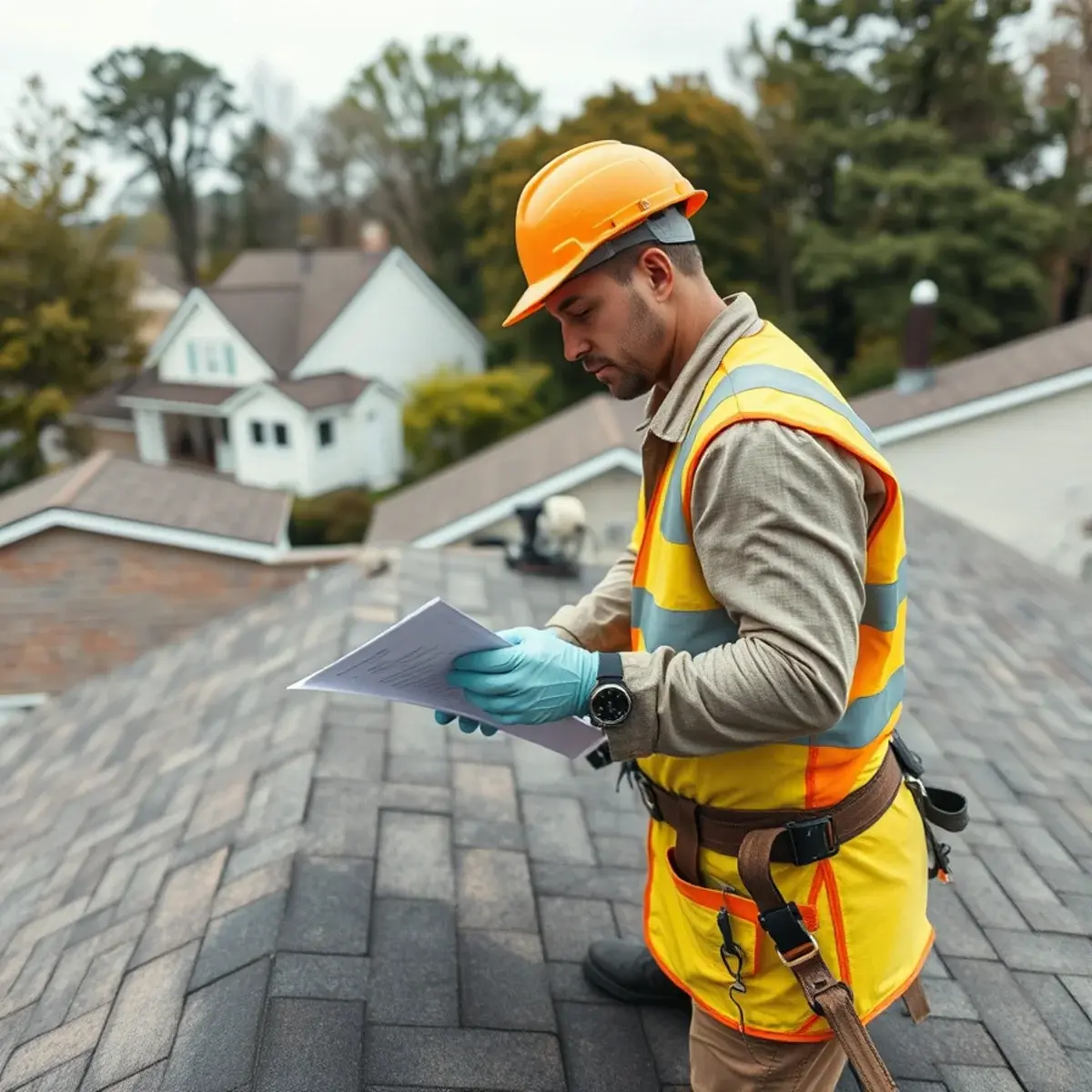 Storm damage roof repair near Binghamton, NY