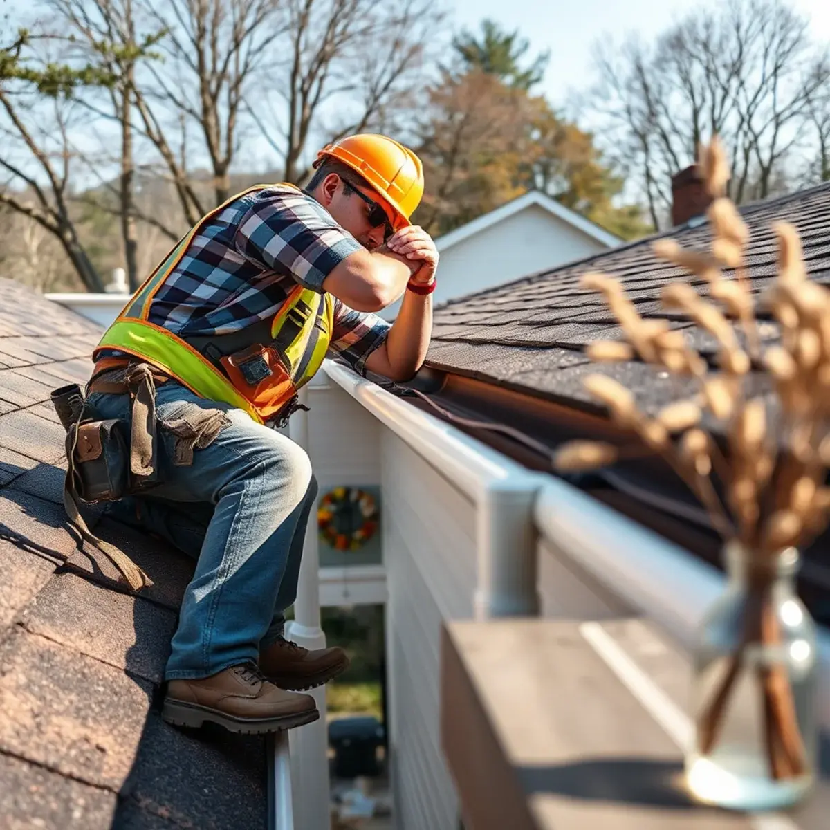 Gutter protection and roof drainage work near Brewster, NY