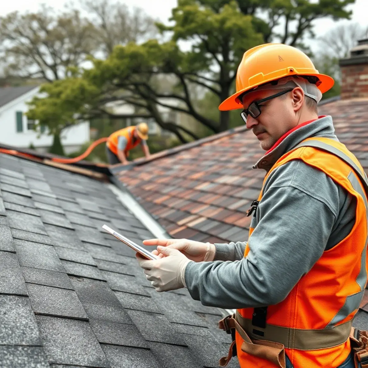 Storm damage roof repair near Bridgehampton, NY