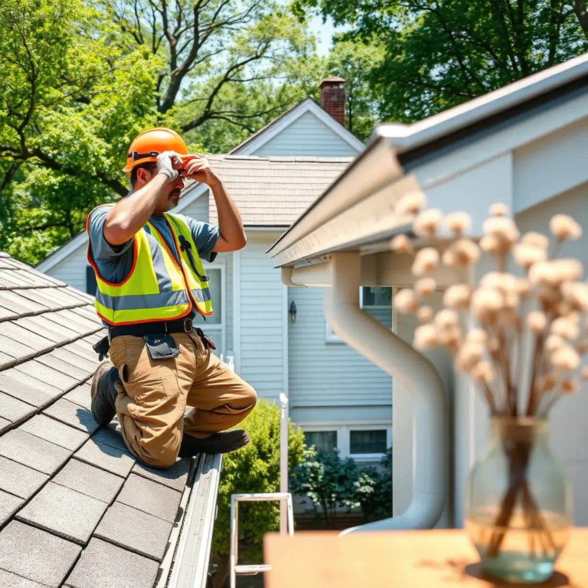 Gutter protection and roof drainage work near Bronxville, NY