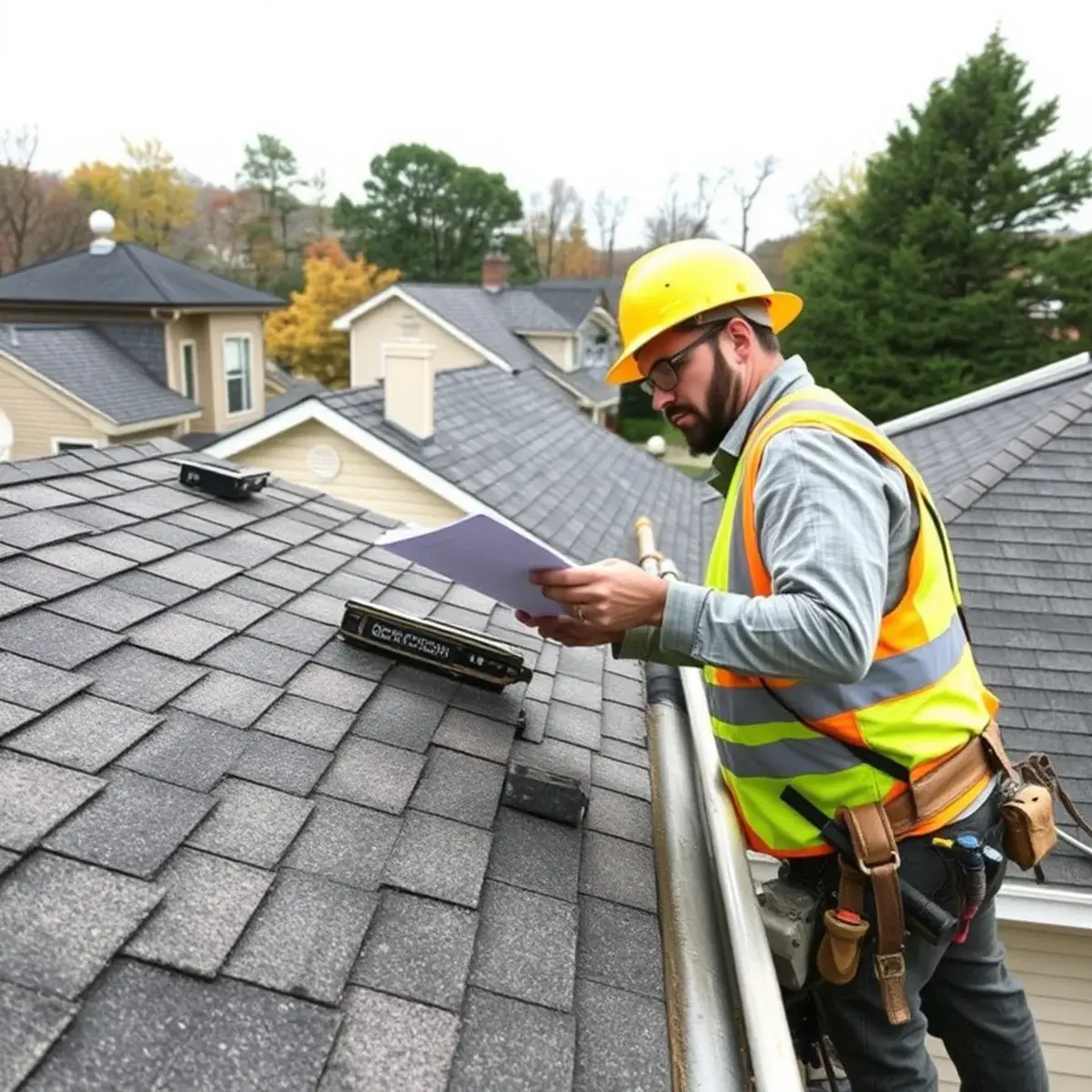Storm damage roof repair near Canandaigua, NY