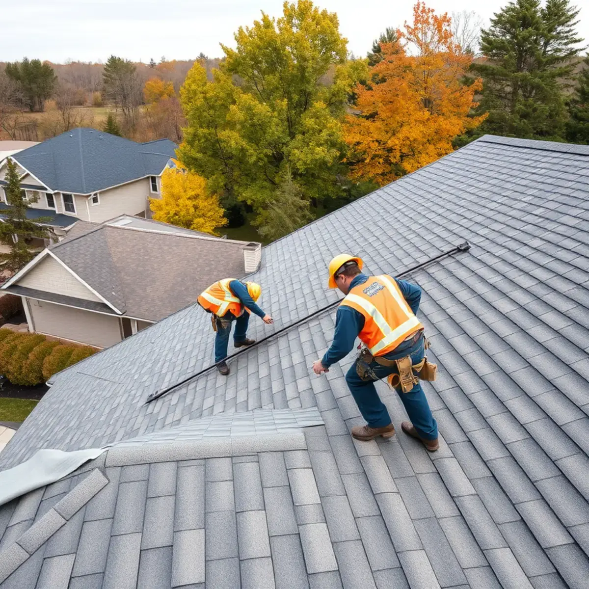 Roof replacement project near Cayuga County, NY
