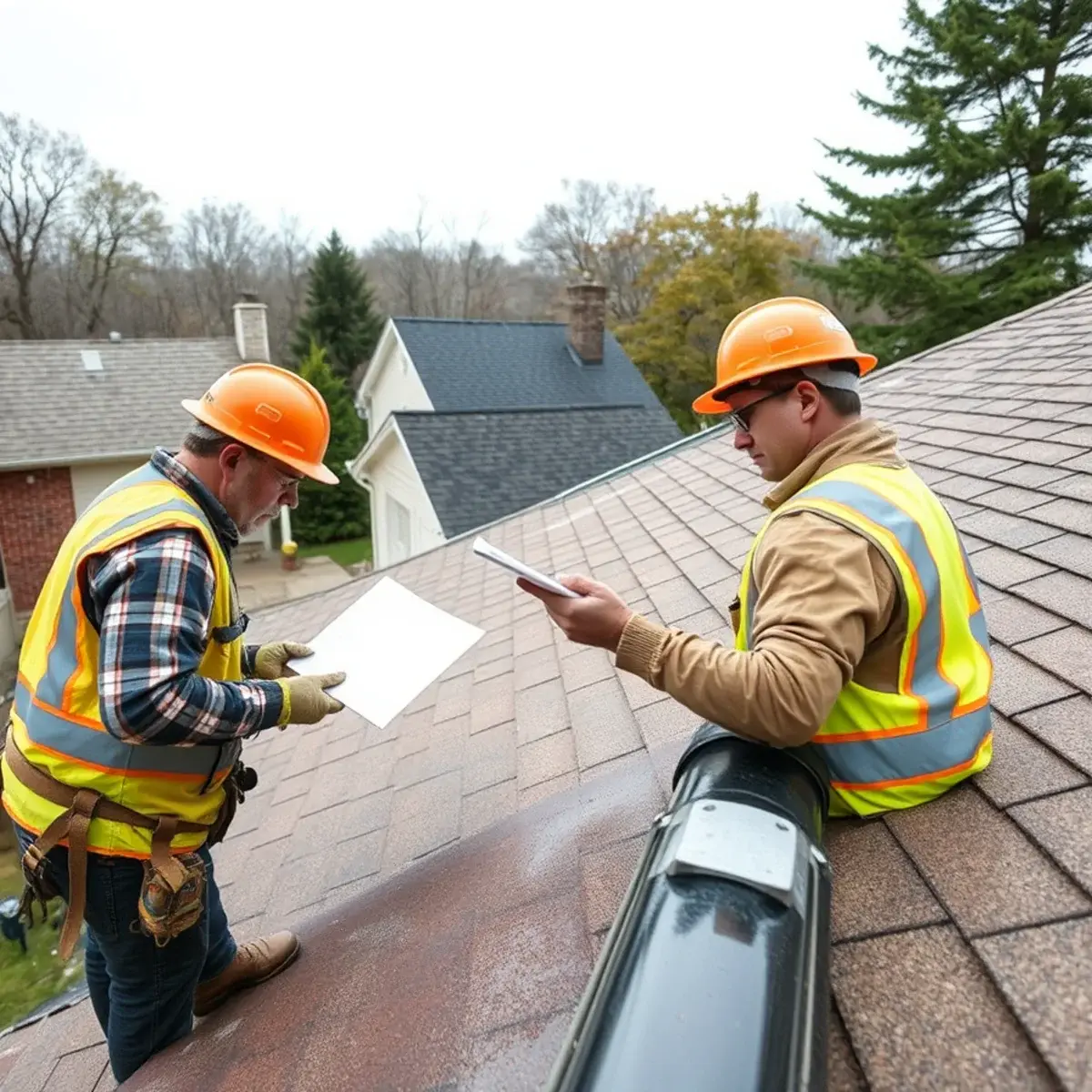 Storm damage roof repair near Chenango County, NY