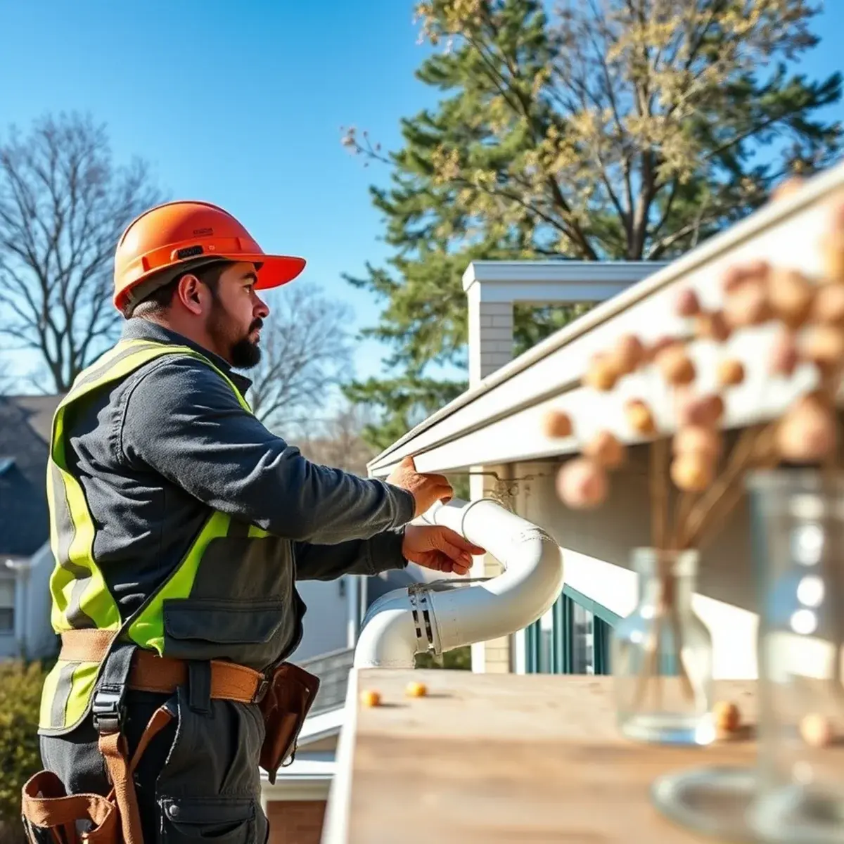 Gutter protection and roof drainage work near Clinton County, NY