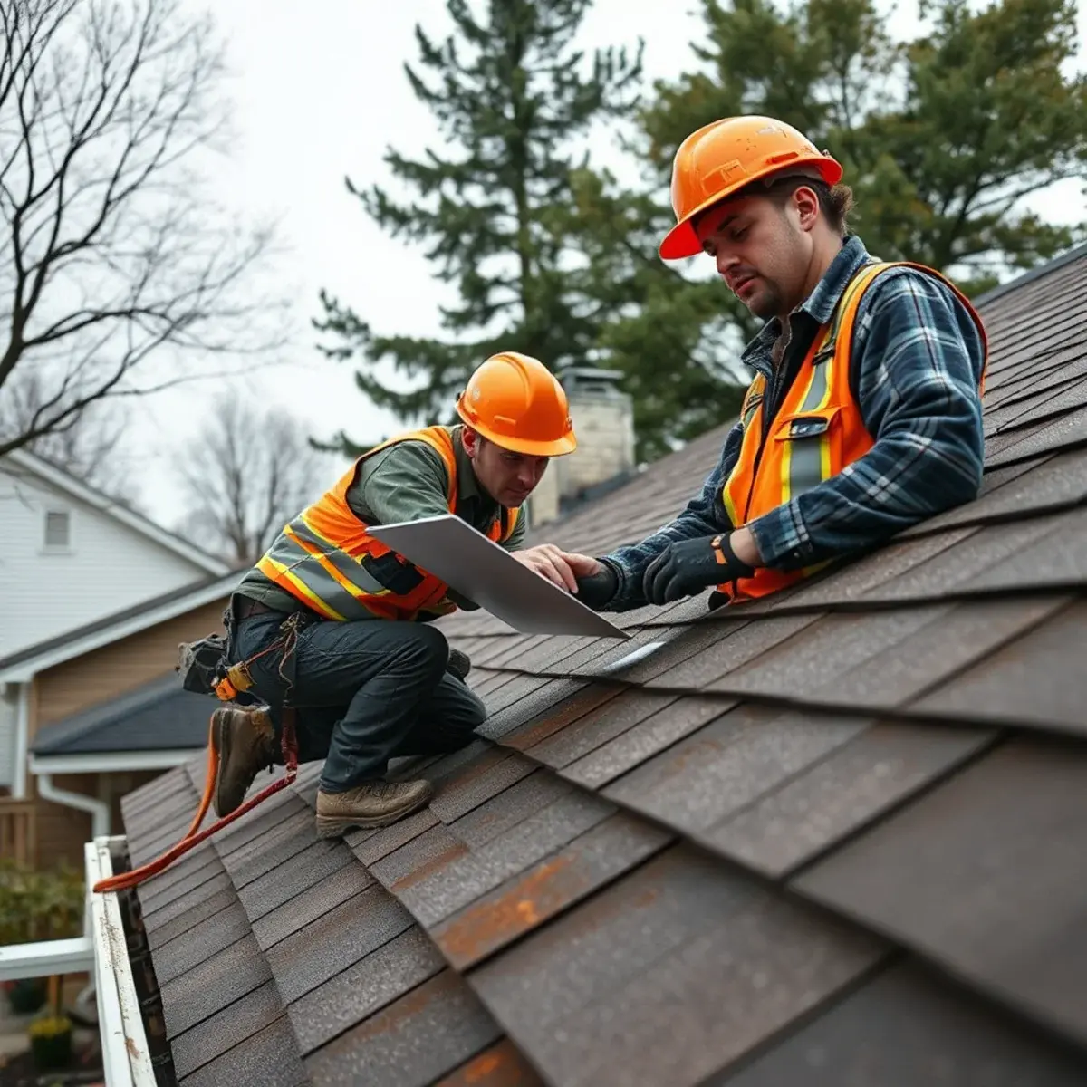 Storm damage roof repair near Columbia County, NY