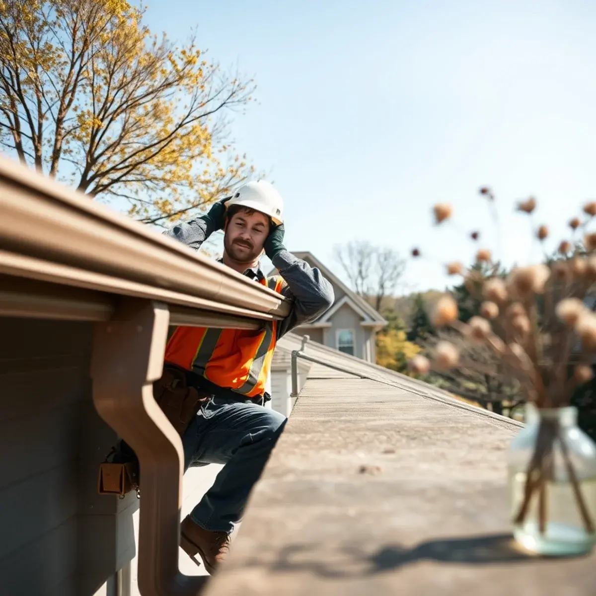 Gutter protection and roof drainage work near Cornwall, NY