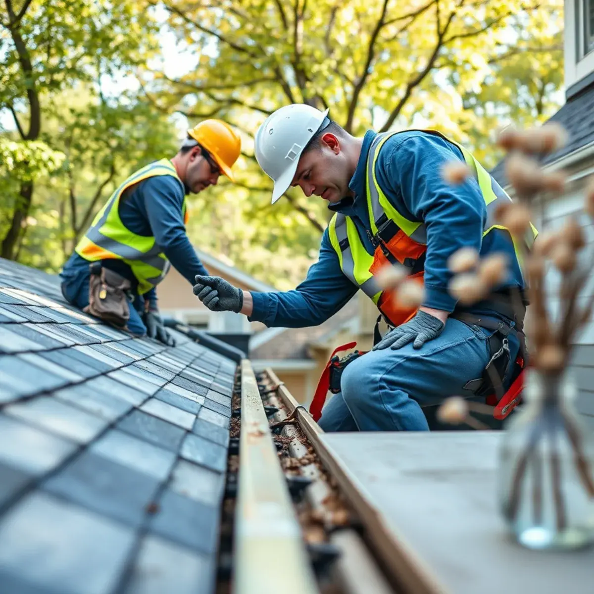 Gutter protection and roof drainage work near Croton-on-Hudson, NY