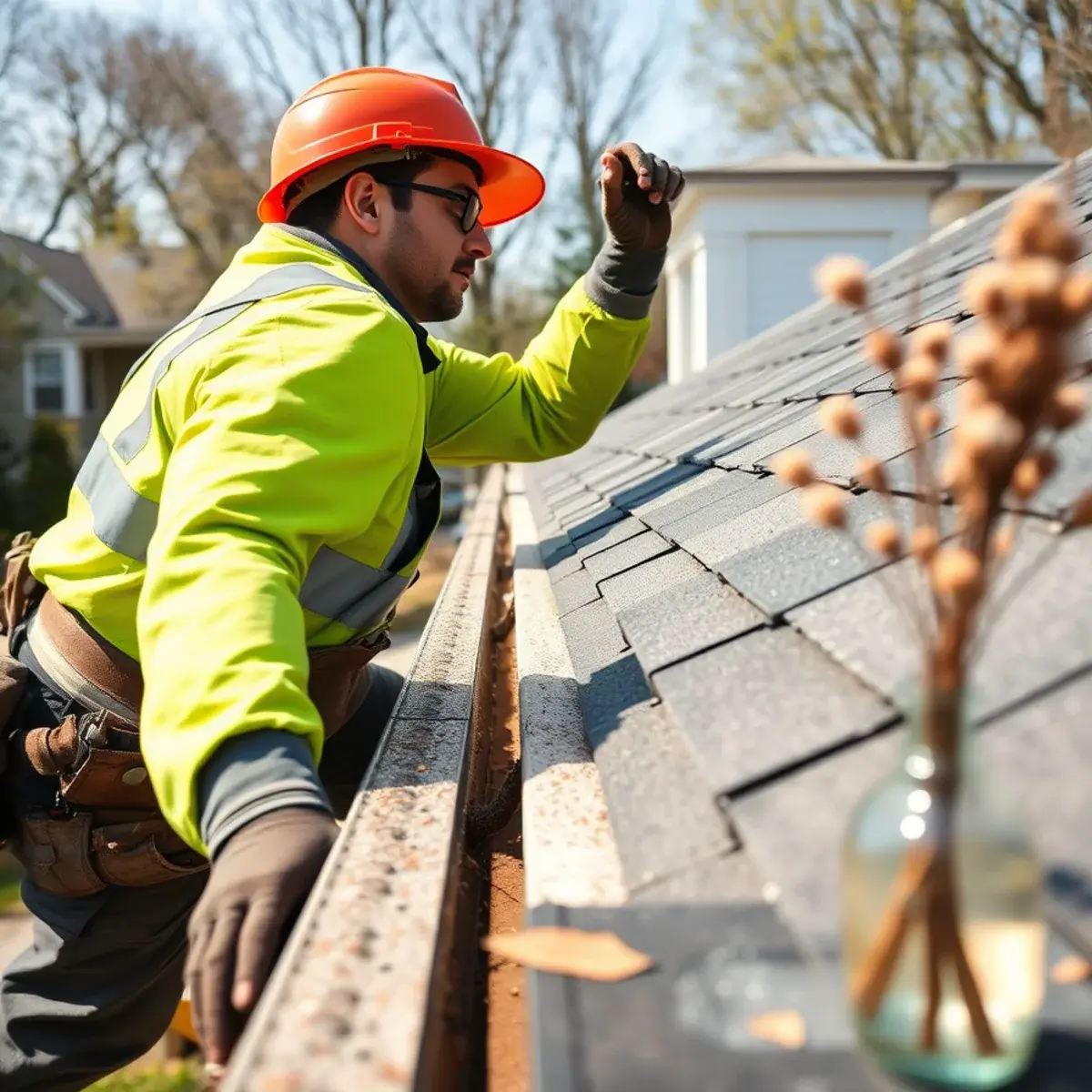 Gutter protection and roof drainage work near Dobbs Ferry, NY