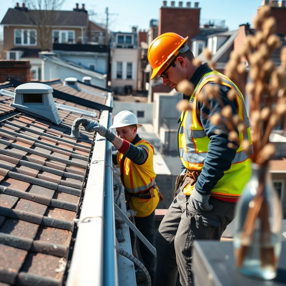 Gutter protection and roof drainage work near Eastchester, NY