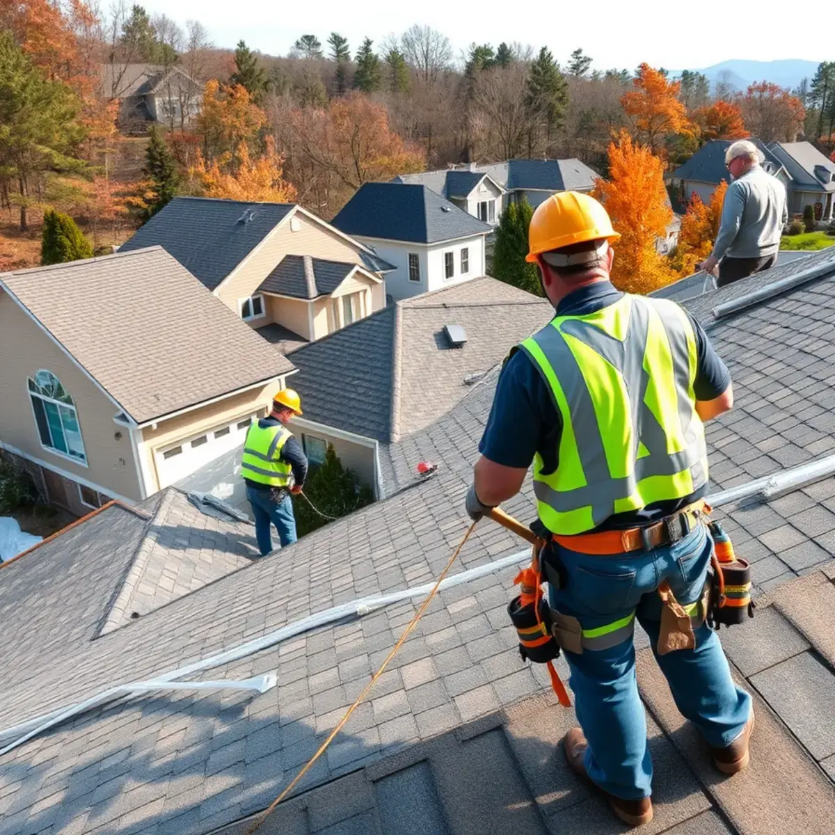 Roof replacement project near Ellenville, NY