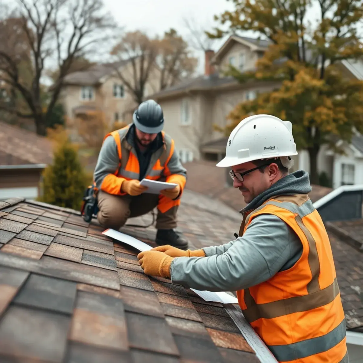 Storm damage roof repair near Elmira, NY