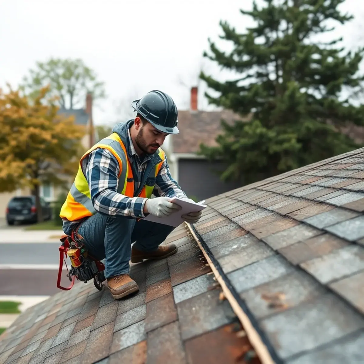 Storm damage roof repair near Farmingville, NY
