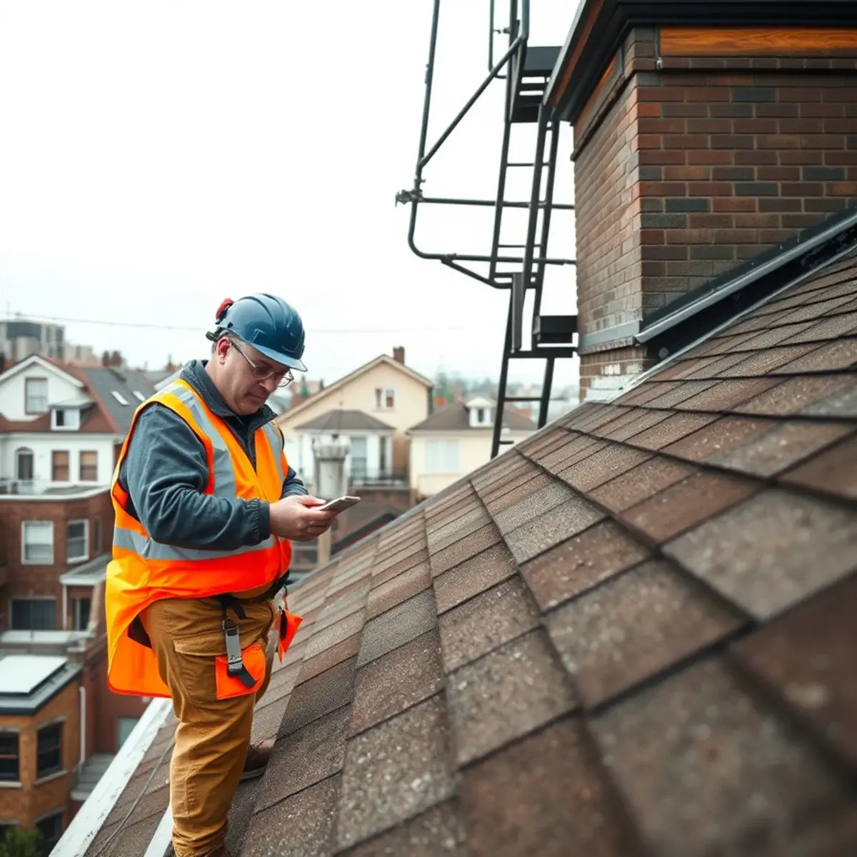 Storm damage roof repair near Flatbush, NY