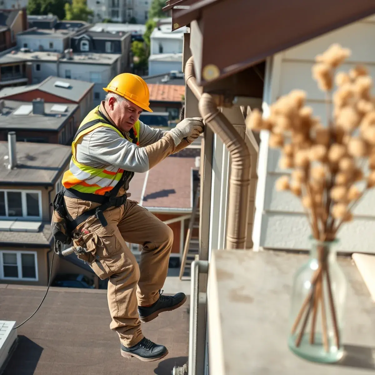 Gutter protection and roof drainage work near Forest Hills, NY