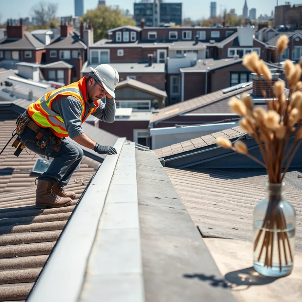 Gutter protection and roof drainage work near Fresh Meadows, NY