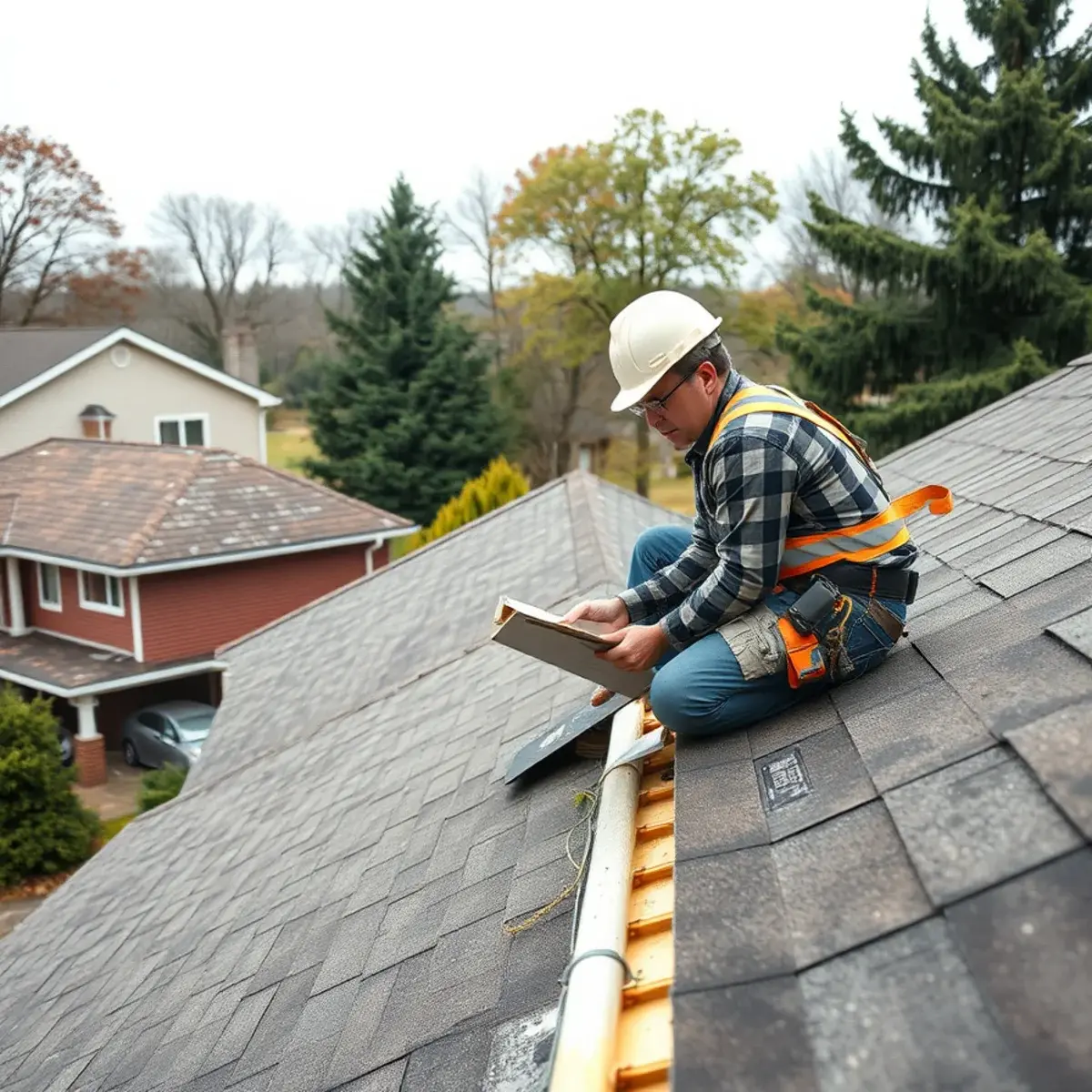 Storm damage roof repair near Genesee County, NY