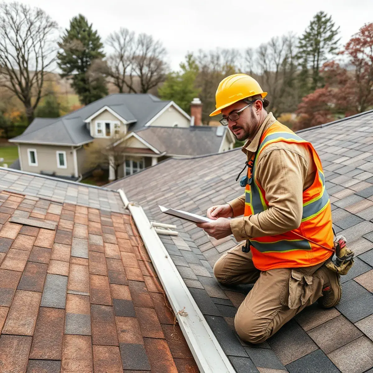 Storm damage roof repair near Gloversville, NY