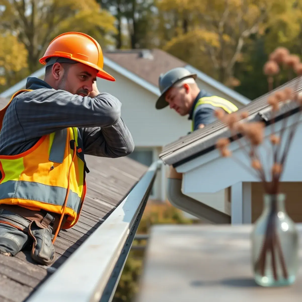Gutter protection and roof drainage work near Gloversville, NY