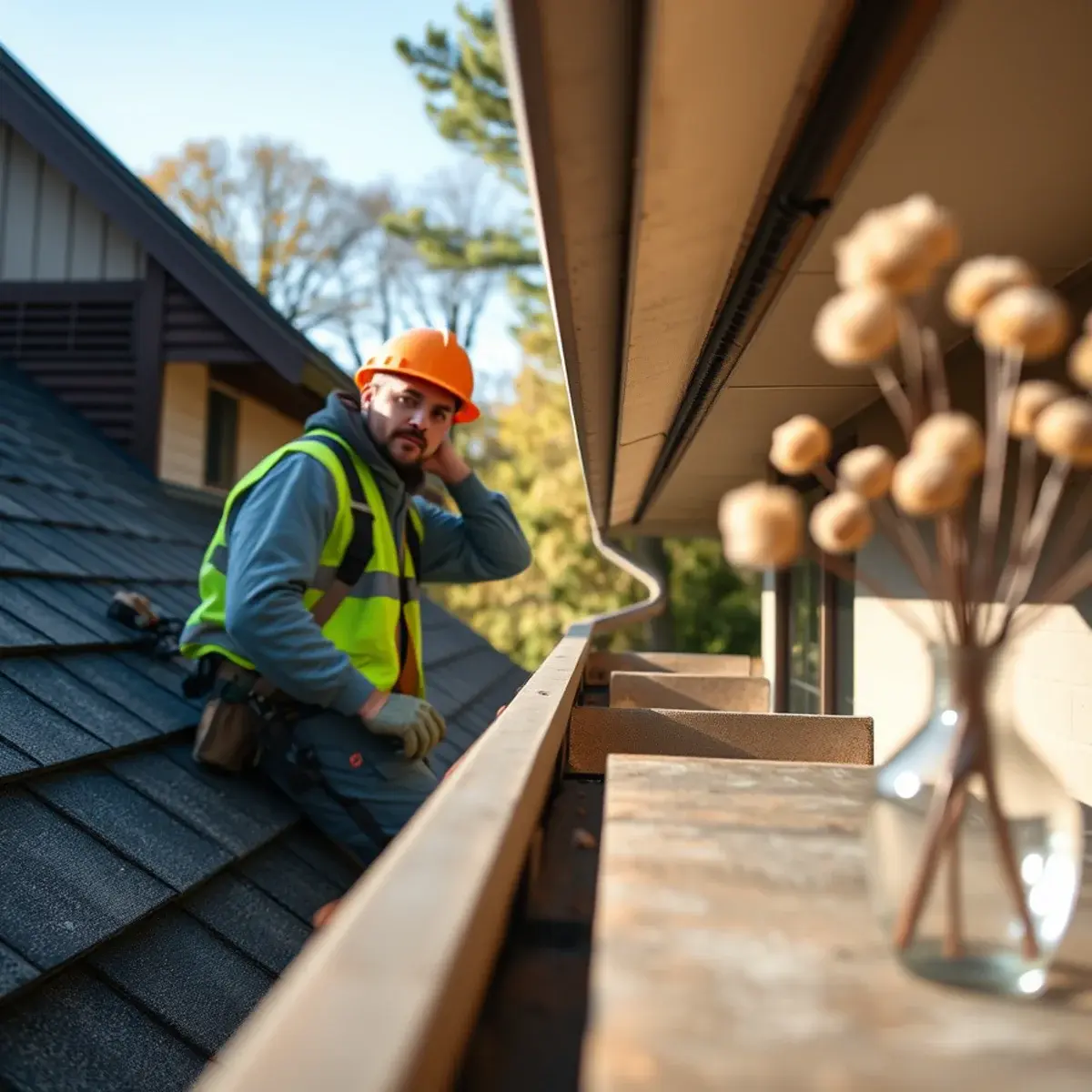 Gutter protection and roof drainage work near Greene County, NY