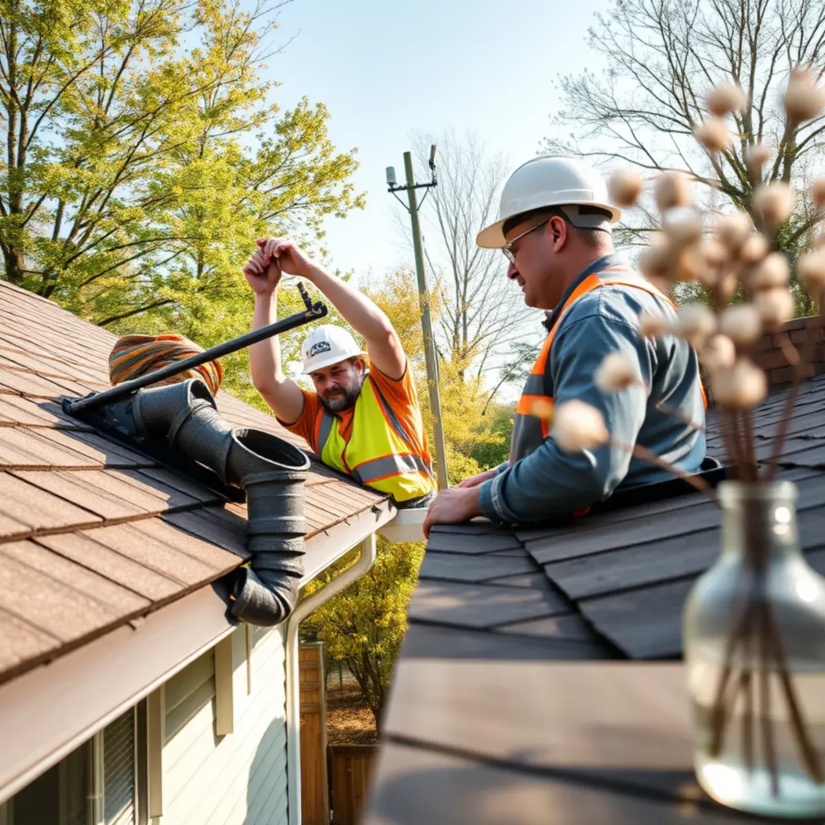 Gutter protection and roof drainage work near Lewis County, NY