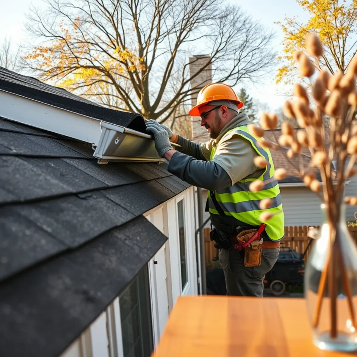Gutter protection and roof drainage work near Liberty, NY