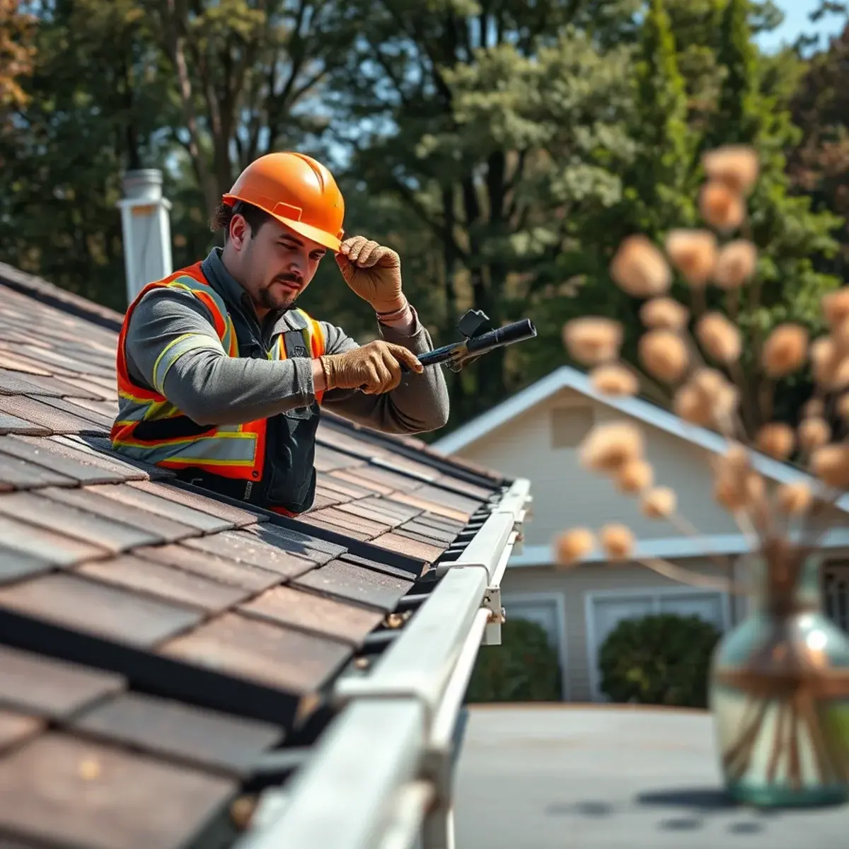 Gutter protection and roof drainage work near Livingston Manor, NY