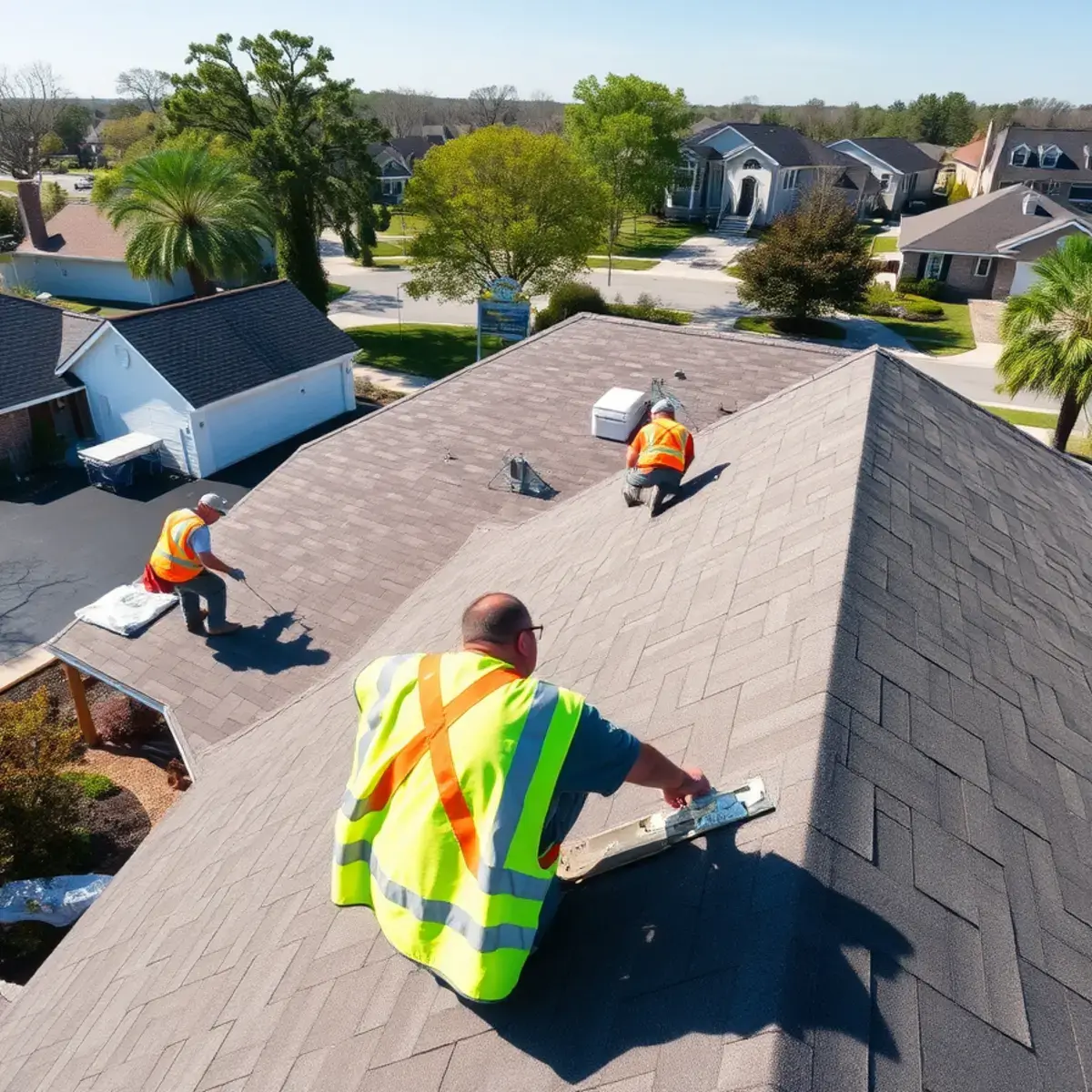 Roof replacement project near Manorville, NY