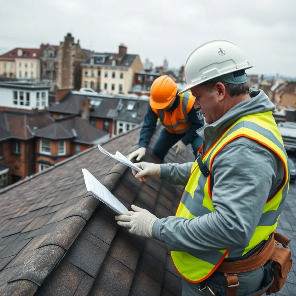 Storm damage roof repair near Marine Park, NY