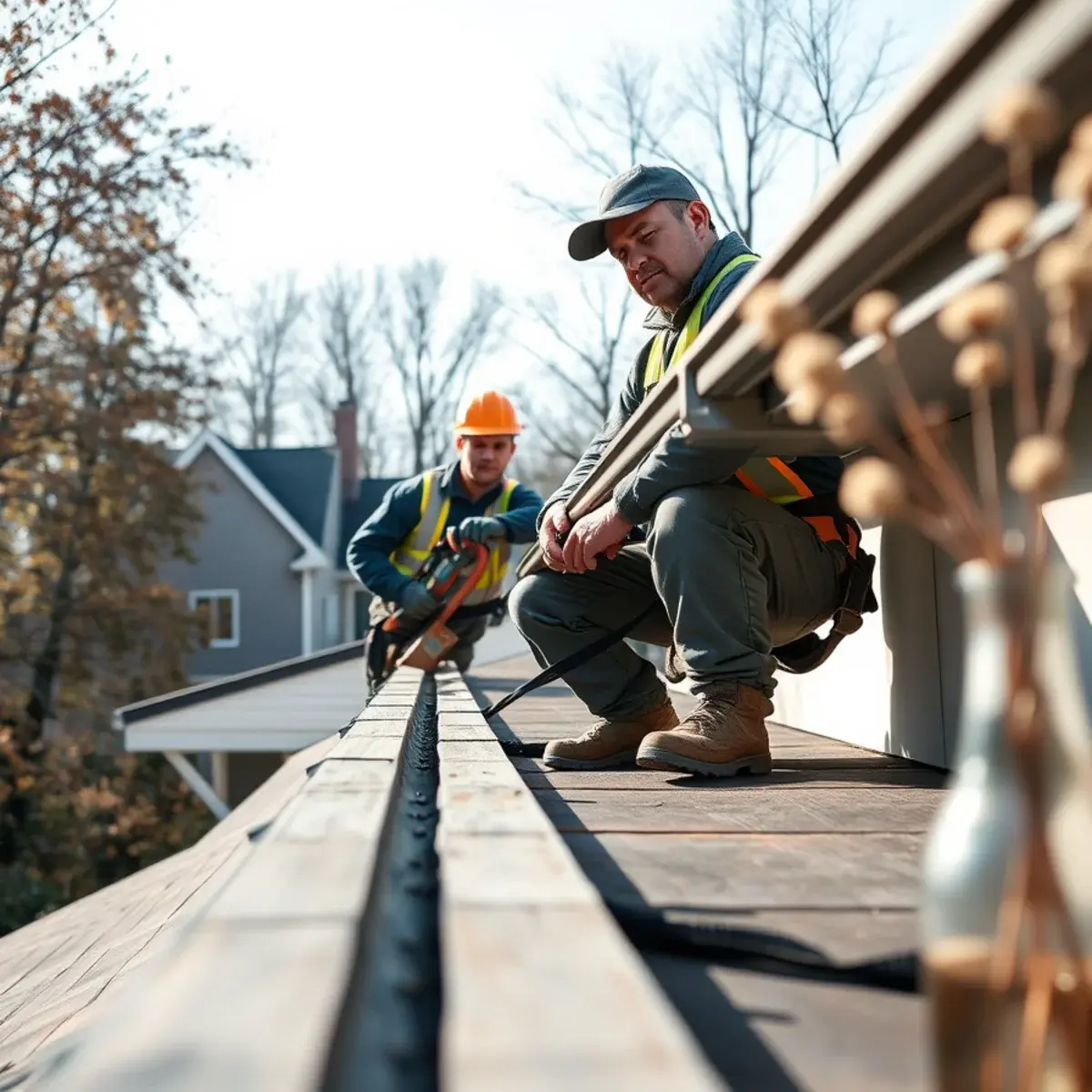 Gutter protection and roof drainage work near Maybrook, NY
