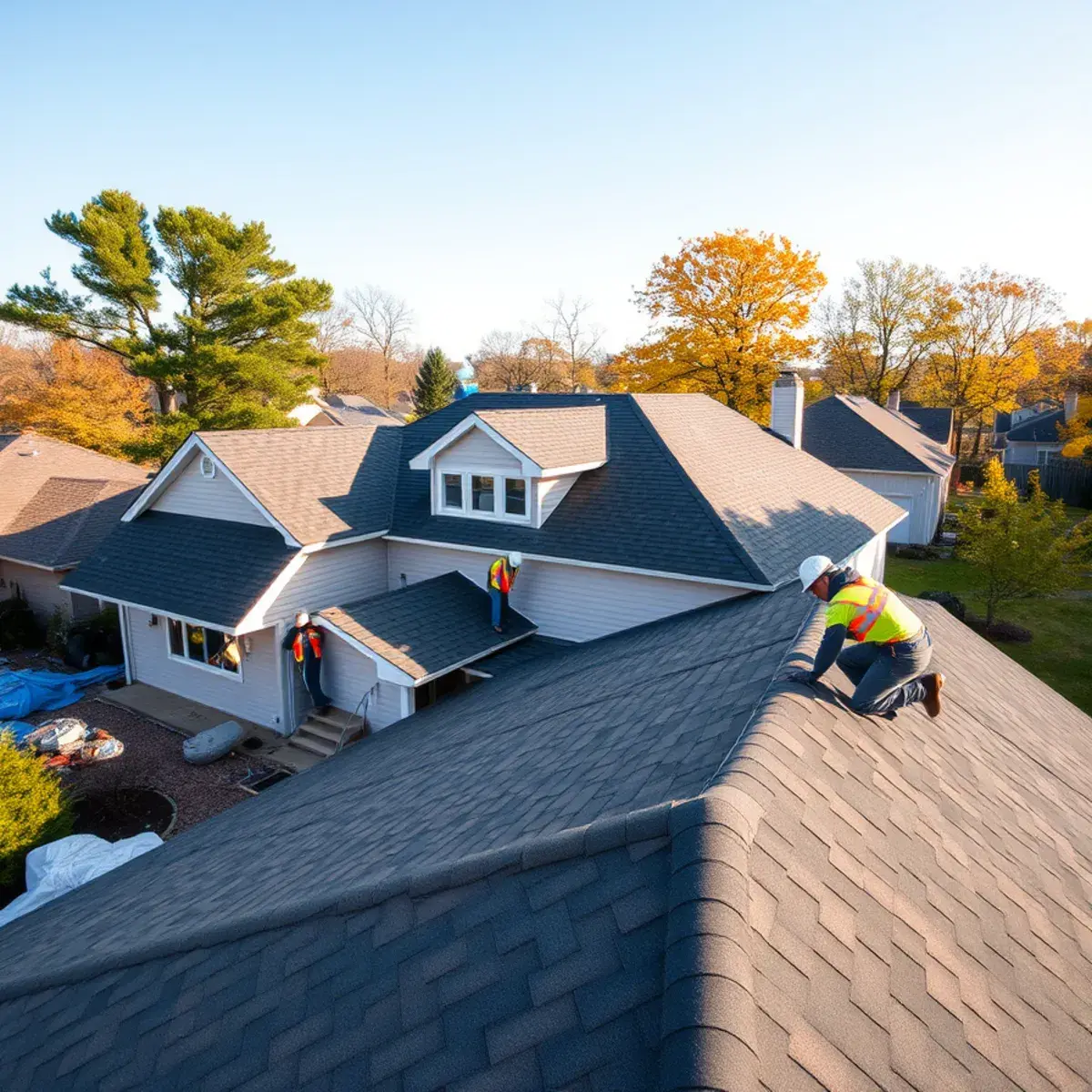 Roof replacement project near Mechanicville, NY