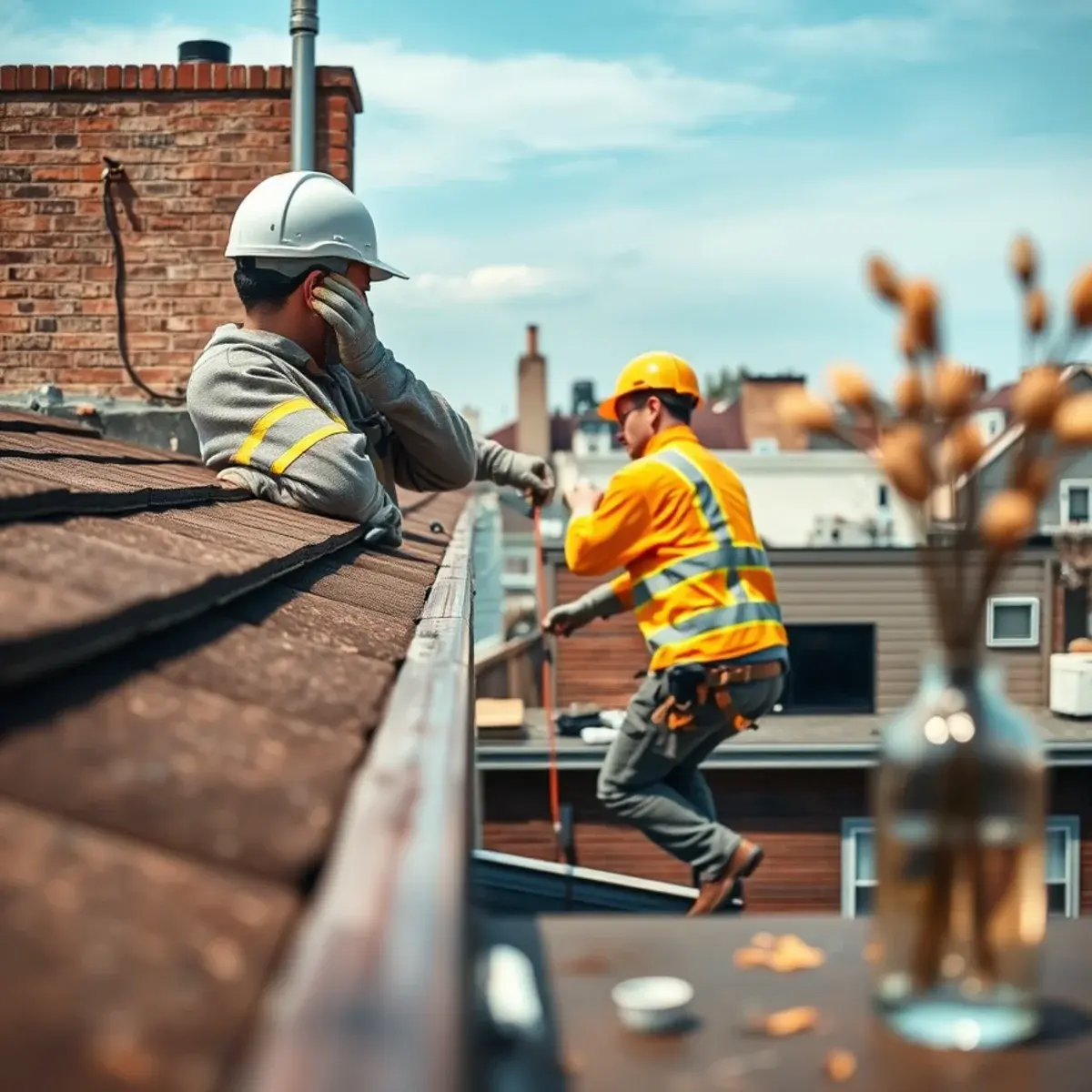 Gutter protection and roof drainage work near Melrose, NY