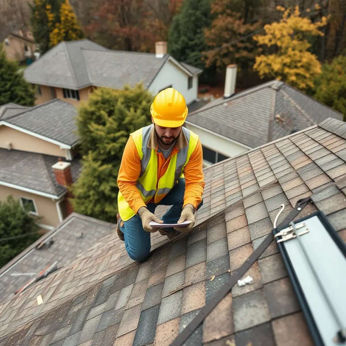 Storm damage roof repair near Millerton, NY