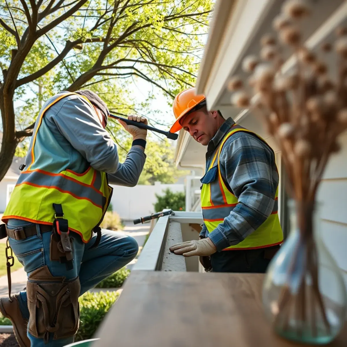 Gutter protection and roof drainage work near Mount Sinai, NY