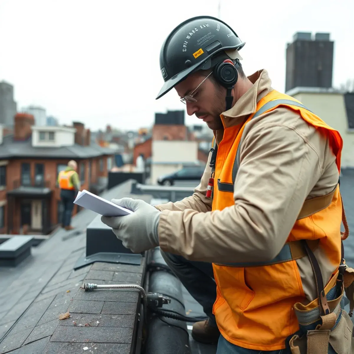 Storm damage roof repair near Murray Hill, NY