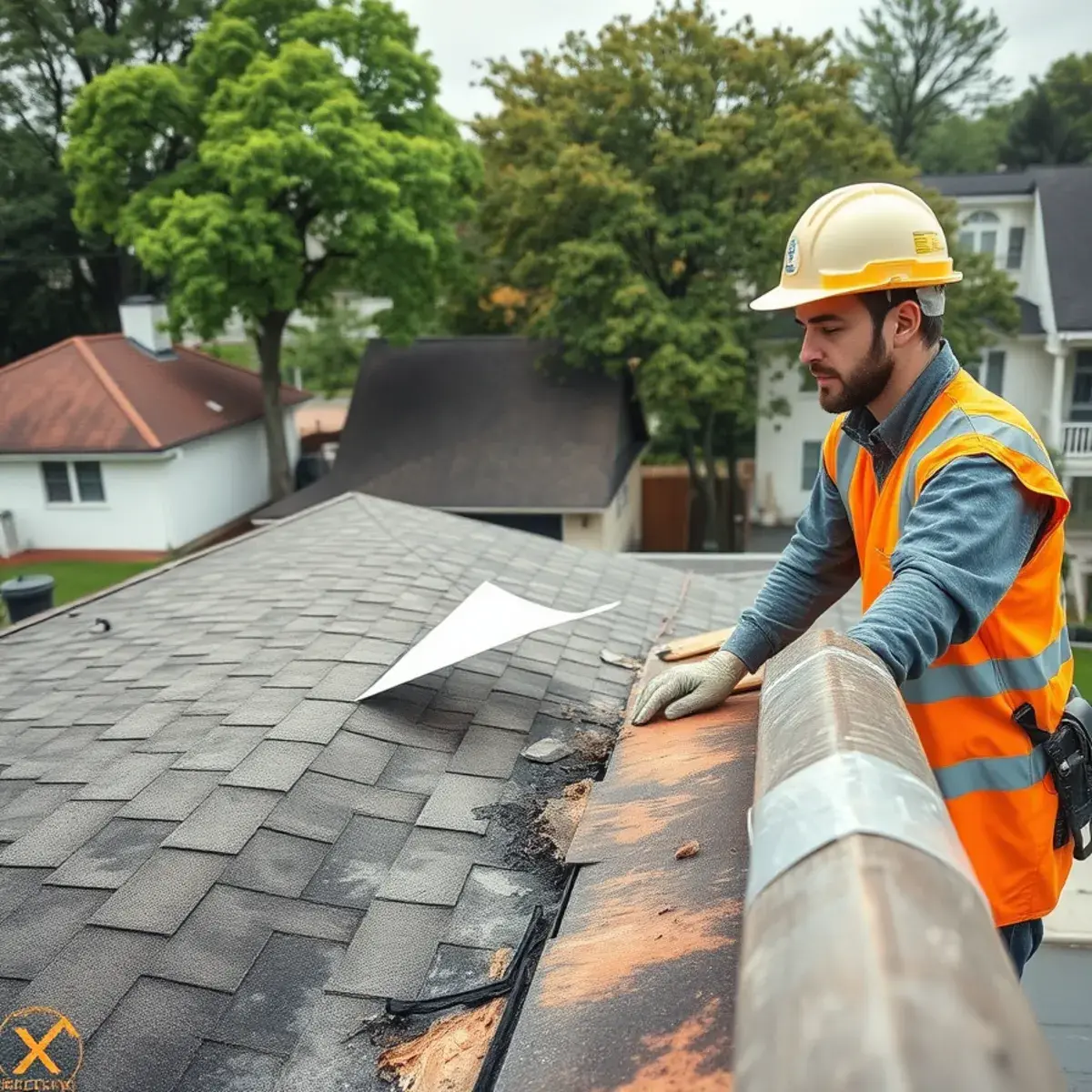 Storm damage roof repair near Nassau County, NY
