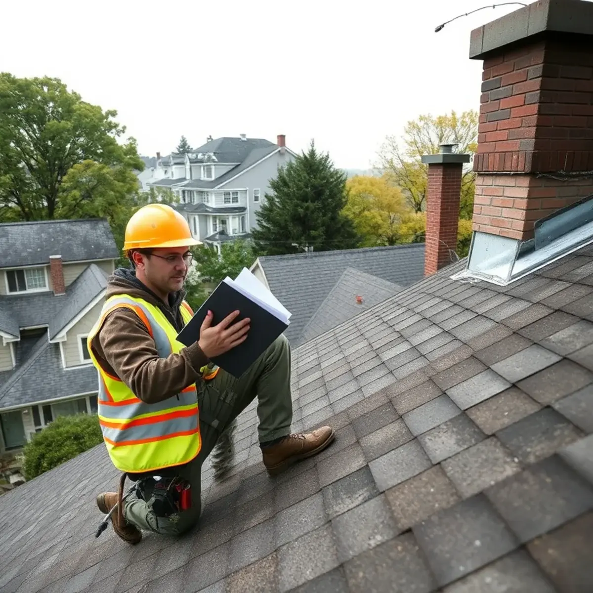 Storm damage roof repair near New City, NY