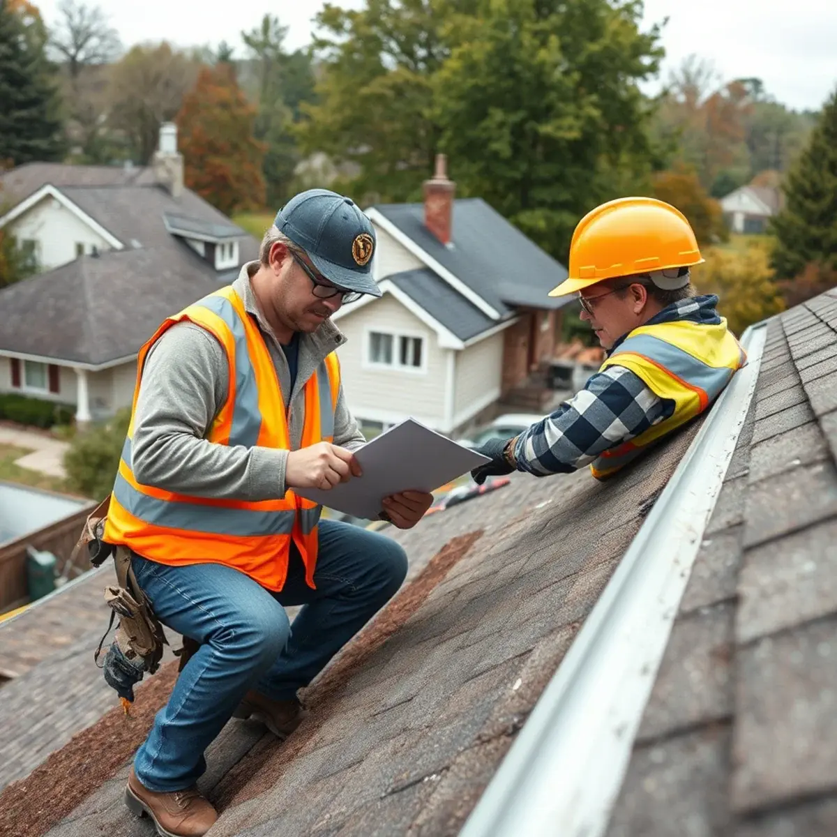 Storm damage roof repair near New Windsor, NY