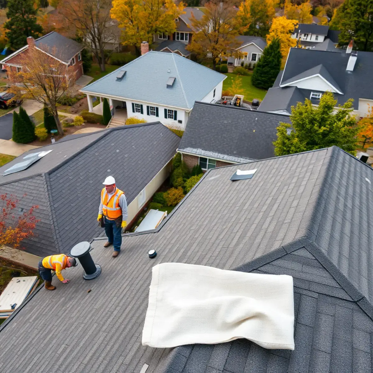 Roof replacement project near Newburgh, NY