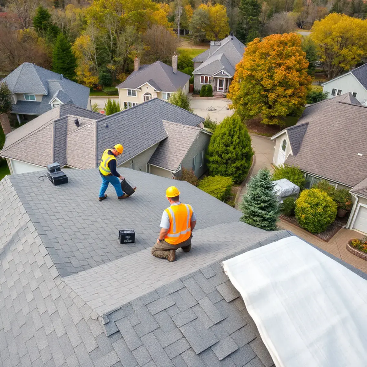 Roof replacement project near Niagara County, NY