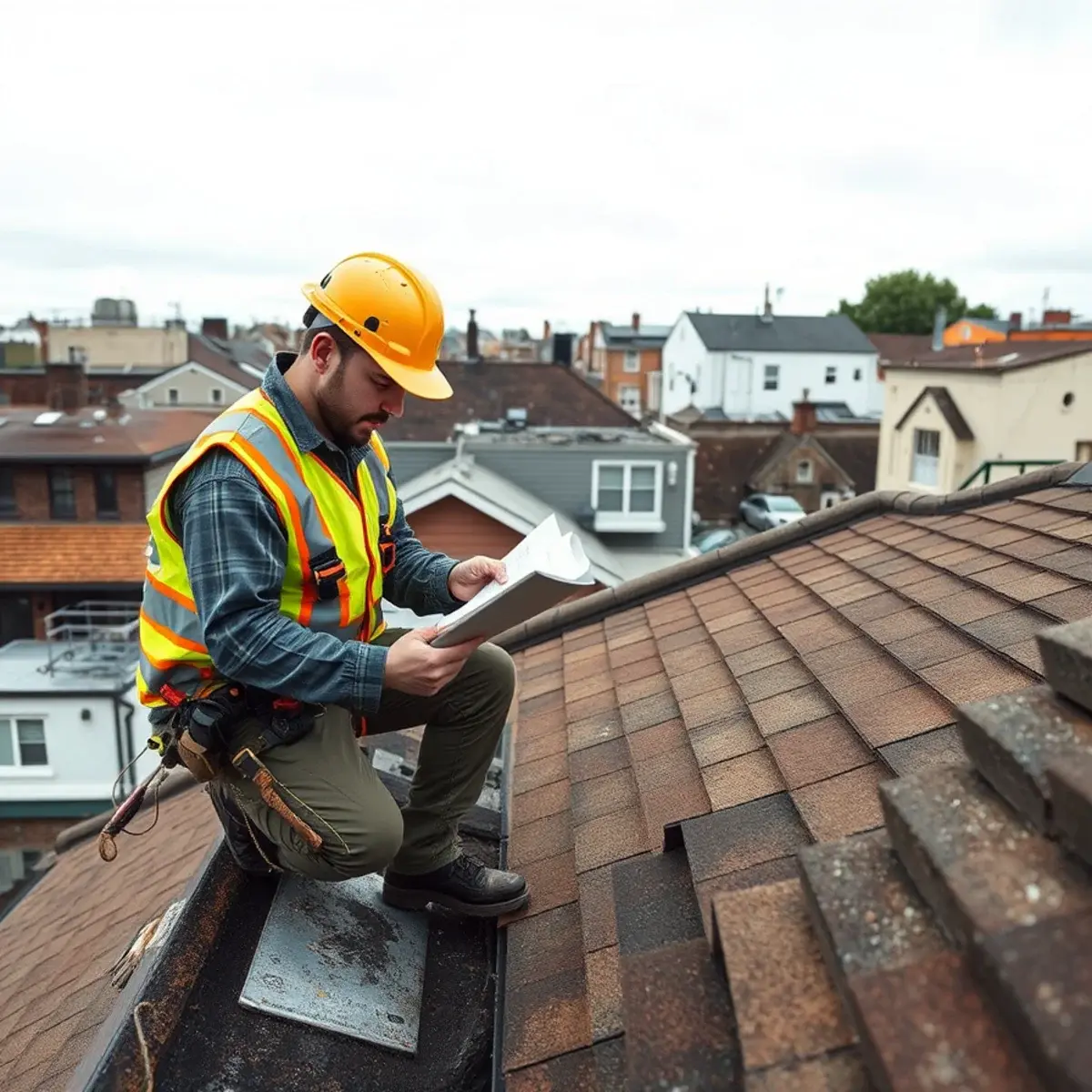 Storm damage roof repair near Norwood, NY