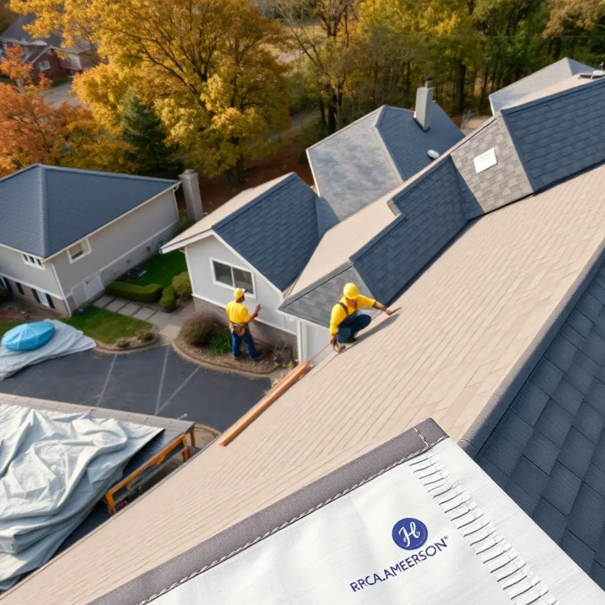 Roof replacement project near Orleans County, NY