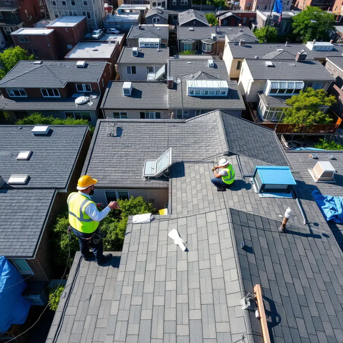 Roof replacement project near Ozone Park, NY