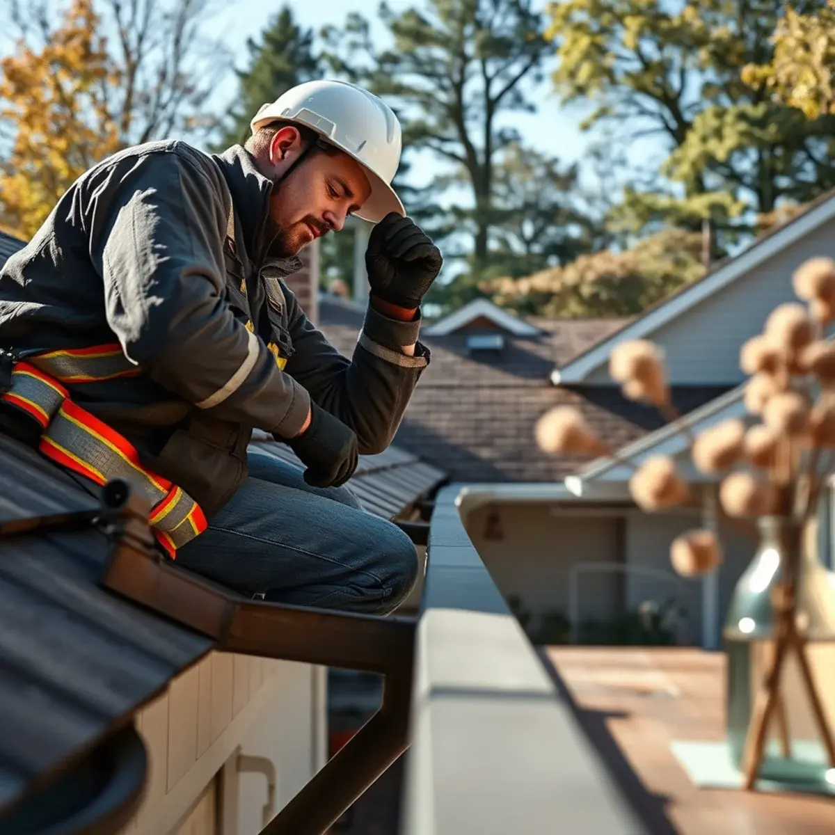 Gutter protection and roof drainage work near Plattsburgh, NY