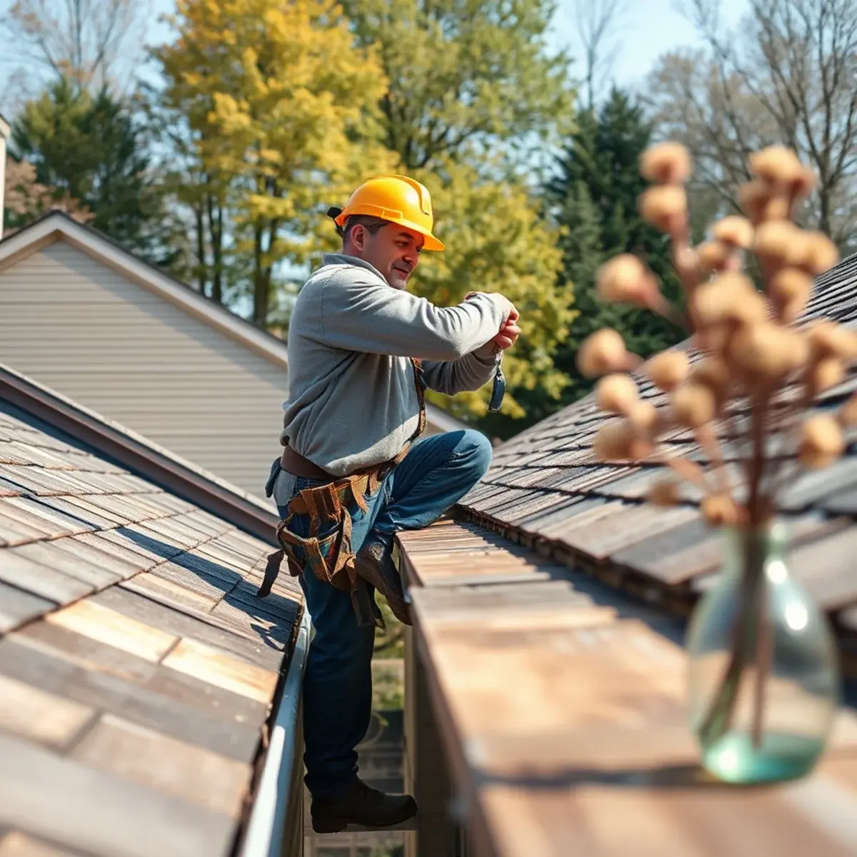Gutter protection and roof drainage work near Port Jervis, NY