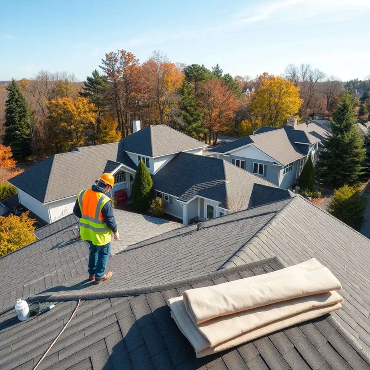 Roof replacement project near Putnam Valley, NY