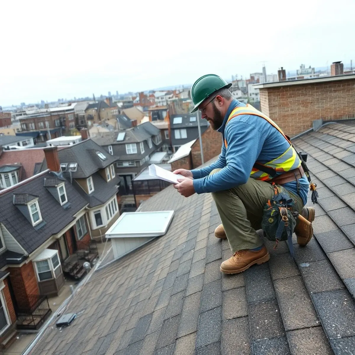 Storm damage roof repair near Rego Park, NY