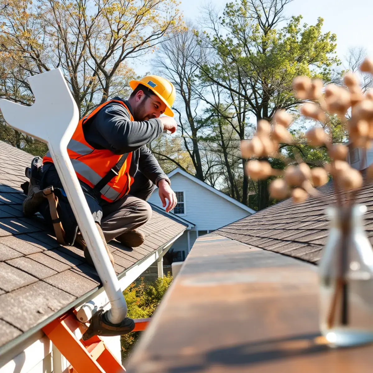 Gutter protection and roof drainage work near Rensselaer County, NY