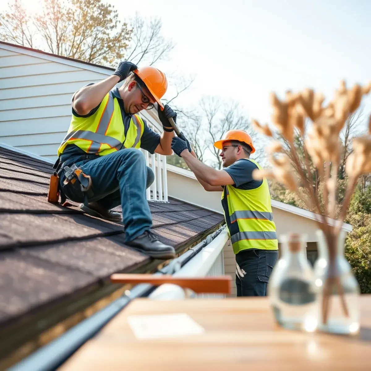 Gutter protection and roof drainage work near Rensselaer, NY